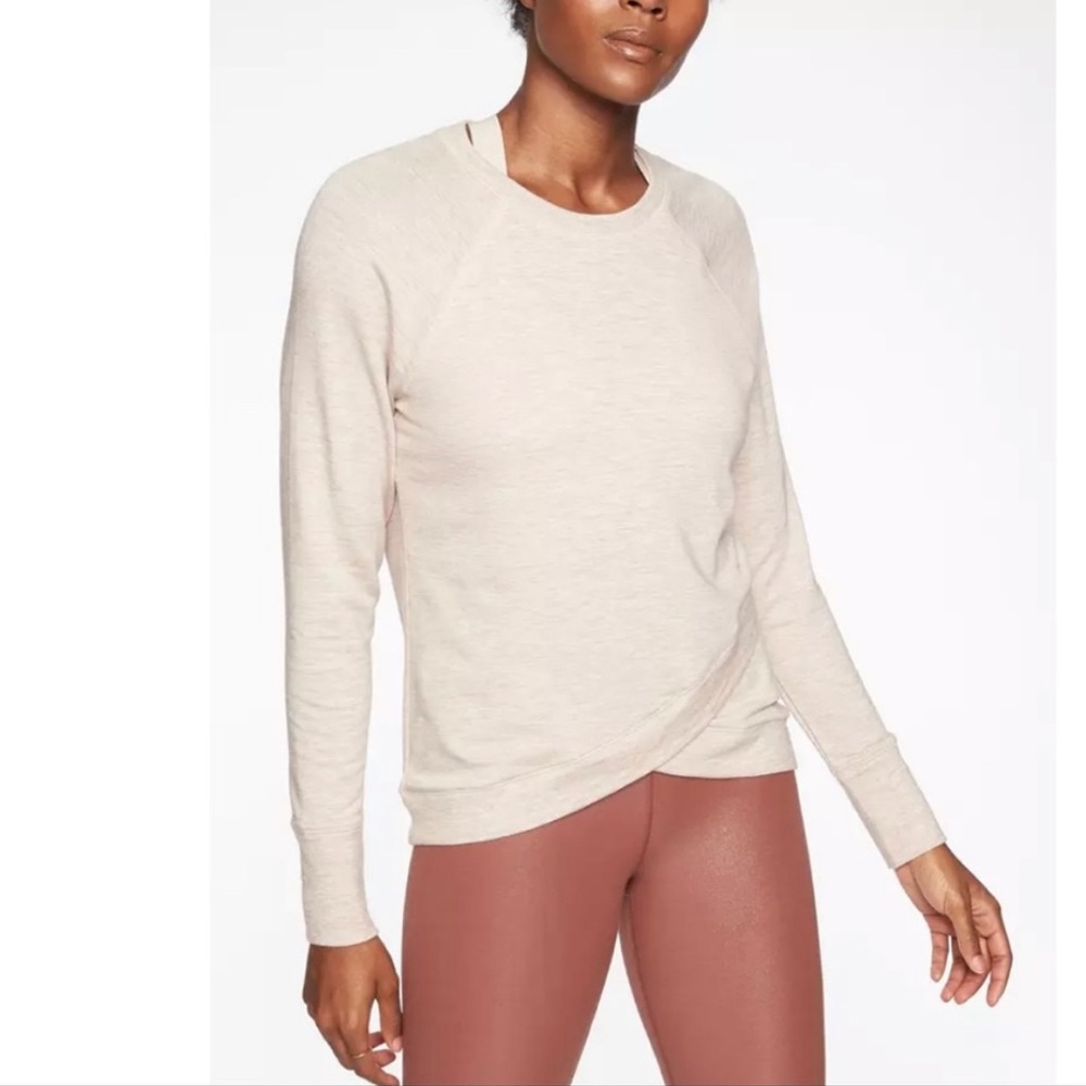 Women's Cream Long Sleeve Top